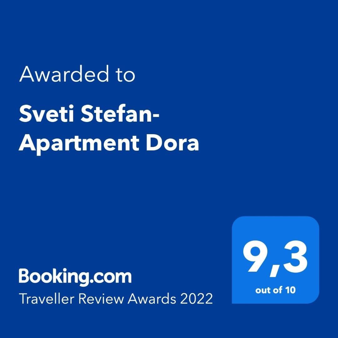Sveti Stefan- Apartment Dora Extérieur photo